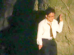 Exotic Japanese slut Arisa Kanno, Mao Saito in Amazing Outdoor JAV clip
