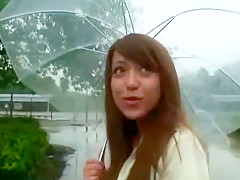 Horny Japanese model Ellis Nakayama in Exotic POV, Outdoor JAV scene