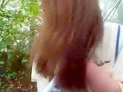 Horny Japanese model Ellis Nakayama in Exotic POV, Outdoor JAV scene