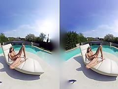 Gina Gerson Plays by the Pool