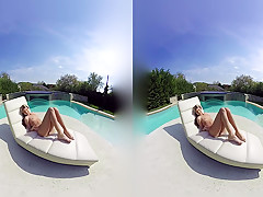 Gina Gerson Plays by the Pool