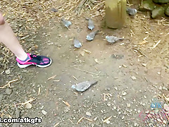 Kate England in On One Of Your Stops Kate Sucks Your Cock In The Car - ATKGirlfriends