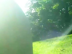 Fucked in a public park