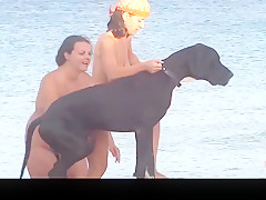 Fantistic boobs on the beach