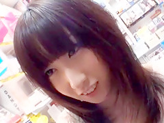 Exotic Japanese model in Fabulous Fingering, Outdoor JAV scene
