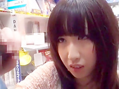 Exotic Japanese model in Fabulous Fingering, Outdoor JAV scene