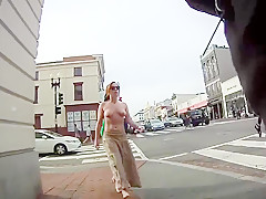 Public flashing exhibitionist nude in public 5