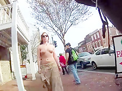 Public flashing exhibitionist nude in public 5