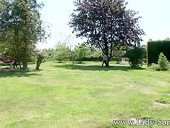 Behind her husbands back - LadySonia