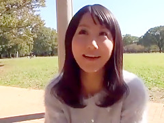Incredible Japanese model Marie Kimura in Best Outdoor JAV clip