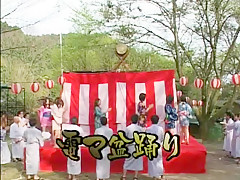 Crazy Japanese chick Ai Himeno, Hikaru Hozuki in Amazing Group Sex, Outdoor JAV movie