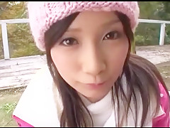 Exotic Japanese chick Minami Kojima in Crazy Outdoor JAV clip