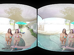 T&A featuring Rachel Starr and Ava Addams - NaughtyAmericaVR