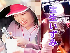 Best Japanese girl Maria Hirai, Izumi Hoshou, Hatsumi Takaoka in Incredible Public, Outdoor JAV video