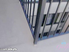 Kenzie Reeves in You Find A Nice Place To Fuck Kenzie Right By The Ocean - ATKGirlfriends