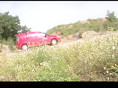 Outdoor pleasuring for slutty cindy