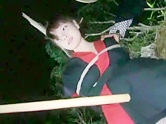 Exotic Japanese girl Tsubomi, Rui Saotome, Riria Himesaki in Incredible Fishnet, Doggy Style JAV video