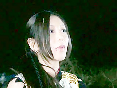 Exotic Japanese girl Tsubomi, Rui Saotome, Riria Himesaki in Incredible Fishnet, Doggy Style JAV video