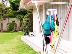 Crazy Japanese whore Karen Kisaragi in Hottest Public, Handjob JAV video