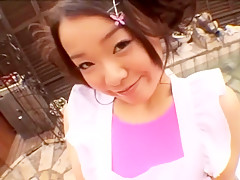 Fabulous Japanese model Fuka Nanasaki, Mei Hiragi, Mina Manabe in Amazing Outdoor, Blowjob JAV clip