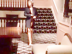 Fun on a hotel stairway