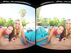 T&A featuring Abigail Mac and Alexis Monroe - NaughtyAmericaVR