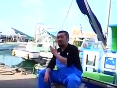 Me and her on a boat. Showed my cock