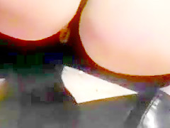 Lesbian sex in a backyard