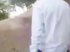 Busty girl ready for gangbang