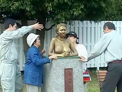 Best Japanese model Shino Nakamura, Sena Wakatsuki, Yurika Gotoh in Exotic Outdoor, Public JAV scene