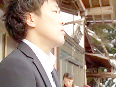 Crazy Japanese model Ryoko Murakami in Horny Outdoor, Wife JAV movie