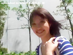 Horny Japanese whore Kotomi Asakura in Exotic Public, Cunnilingus JAV clip