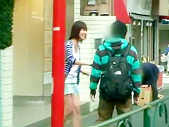 Horny Japanese whore Kotomi Asakura in Exotic Public, Cunnilingus JAV clip