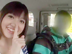 Horny Japanese whore Kotomi Asakura in Exotic Public, Cunnilingus JAV clip