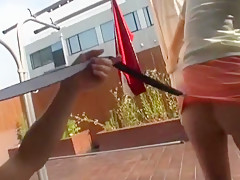 Horny Japanese chick Kuroki Ichika in Exotic Upskirt JAV clip