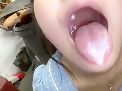 Horny Japanese slut Kami Kimura in Hottest Gangbang, Interracial JAV clip