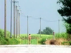 Amazing Japanese girl in Exotic Outdoor, Stockings JAV clip