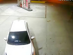 Hot guy sucking a dick at the gas station
