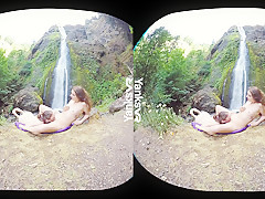 Endza & Sierra Lesbian Camping & Cumming - YanksVR