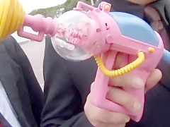 Incredible Japanese whore Maki Mizusawa, Airi Hayasaka, Azusa Kato in Crazy Outdoor, Striptease JAV video