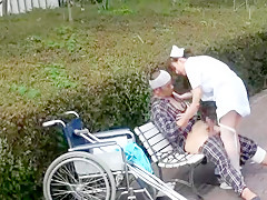 Incredible Japanese girl Mai Tsuruta in Crazy Outdoor, Nurse JAV clip