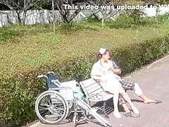 Incredible Japanese girl Mai Tsuruta in Crazy Outdoor, Nurse JAV clip
