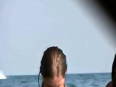 DELICIOUS WOMAN ON THE BEACH