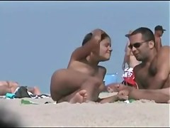 Very Delightsome Gal On Exposed Beach BVR