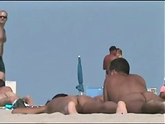 Very Delightsome Gal On Exposed Beach BVR