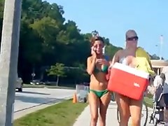Papalote bikini verde