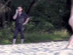 Beach voyeur video of hot bodied nudist amateur girls sb5