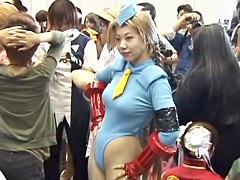 Great Asian bottoms and tops in bikinis on candid videot dvd DBAA-08