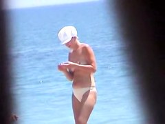 Great nudist beach video of open-minded bitches displaying their naked figures