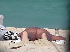 Kinky voyeur takes a sexy trip to the nudist beach
